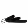 Men belt 73b black lucios