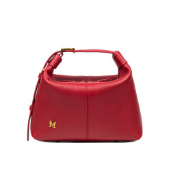 Women hand bag 037g red caviar