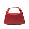 Women hand bag 037g red caviar