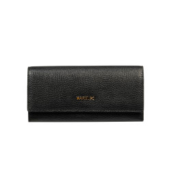 Portofel dama 207g black caviar M