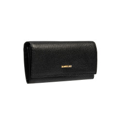 Portofel dama 207g black caviar M