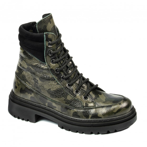 Women boots 3362 kaki camuflaj