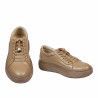 Women casual shoes 6084 latte