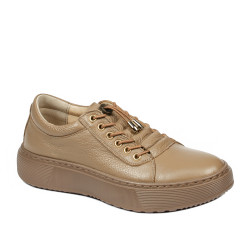 Women casual shoes 6084 latte