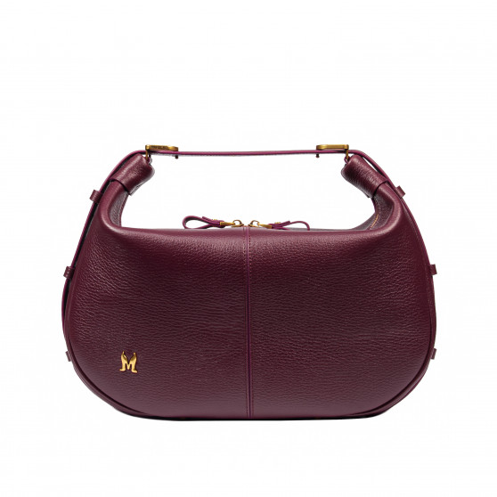 Women hand bag 038g burgundy