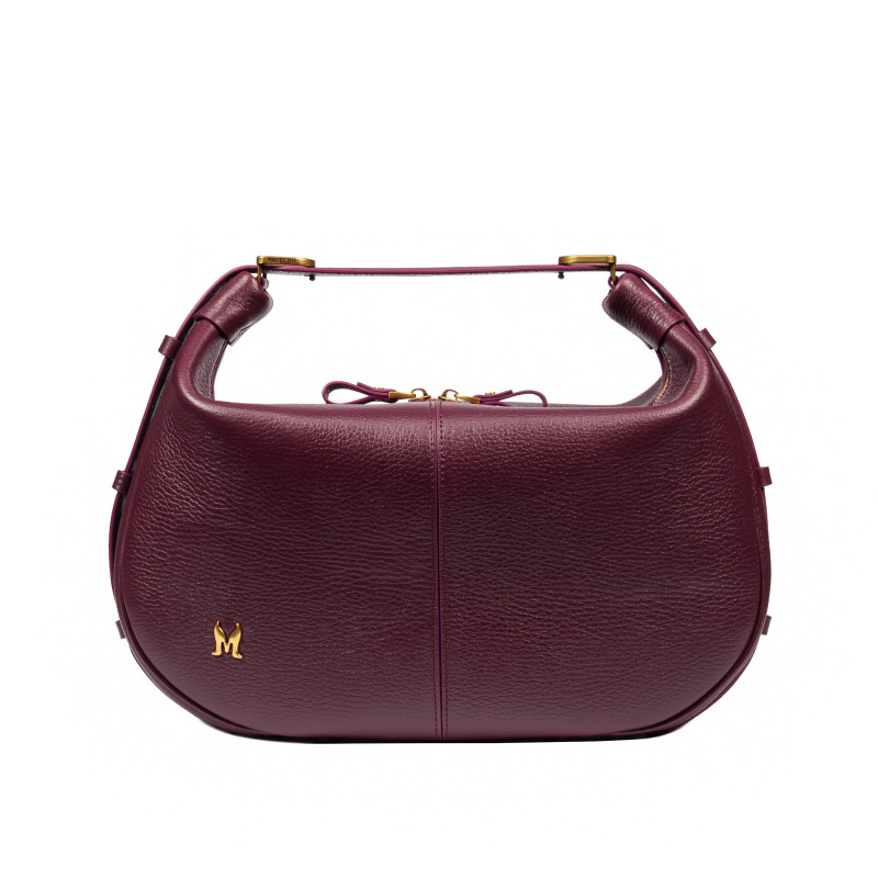 Women hand bag 038g burgundy