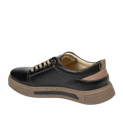 Men casual shoes 982 black combined