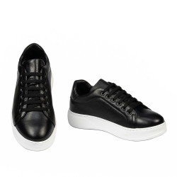 Teenagers stylish, elegant shoes 8003 black
