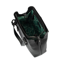 Women shoulder bag 004g 02 black
