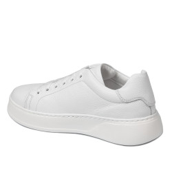 Teenagers stylish, elegant shoes 8003 white