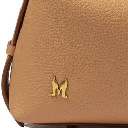 Women hand bag 037g biz almond