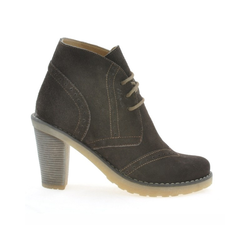 Women boots 3230 cafe velour