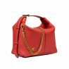 Women hand bag 037g coral
