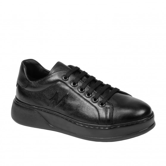 Teenagers stylish, elegant shoes 8003-1 black