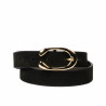 Women belt 35m bufo black