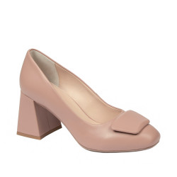 Women stylish, elegant shoes 1324 nude