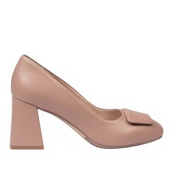 Women stylish, elegant shoes 1324 nude