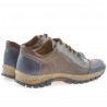 Men sport shoes 852 indigo + brown 1