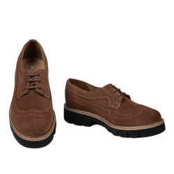 Women casual shoes 6085 bufo brown