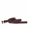 Women belt 41mc burgundy