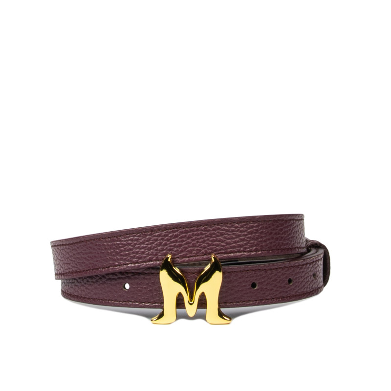 Women belt 41mc burgundy