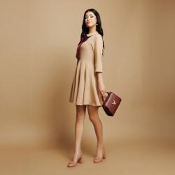 Women stylish, elegant shoes 1324 nude lifestyle