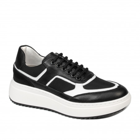 Women sport shoes 6087 black combined