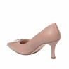 Women stylish, elegant shoes 1318 nude