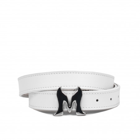 Women belt 41-1mc white