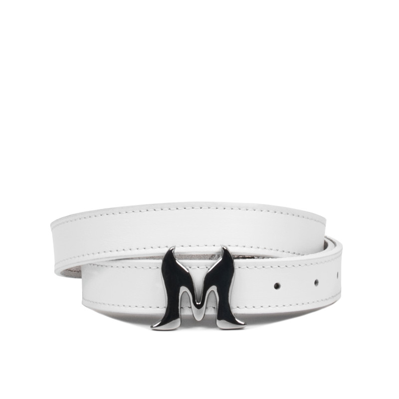 Women belt 41-1mc white