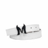 Women belt 41-1mc white
