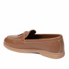 Women loafers, moccasins 6082 biz camel