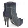 Women boots 1148 indigo antilopa combined