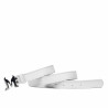 Women belt 41-1mc white