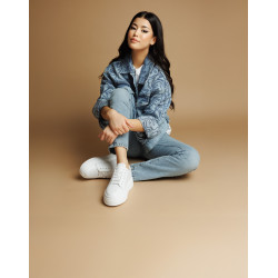 Women sport shoes 6083 white lifestyle