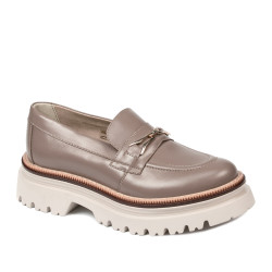 Women casual shoes 6086-1 cappuccino