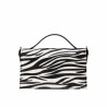 Women hand bag 039g 01 cavallino zebra