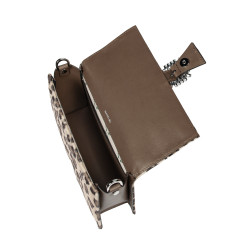 Women hand bag 039g 01 cavallino leopard