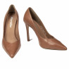 Women stylish, elegant shoes 1330 camel