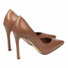 Women stylish, elegant shoes 1330 camel