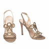 Women sandals 1317 gold