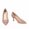 Women stylish, elegant shoes 1318 nude