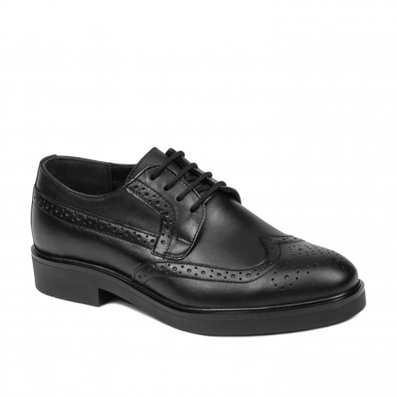 Teenagers stylish, elegant shoes 8005 black