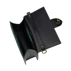 Women shoulder bag 028g black