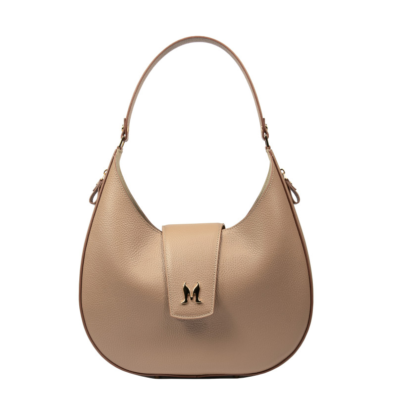 Women shoulder bag 036g cappuccino