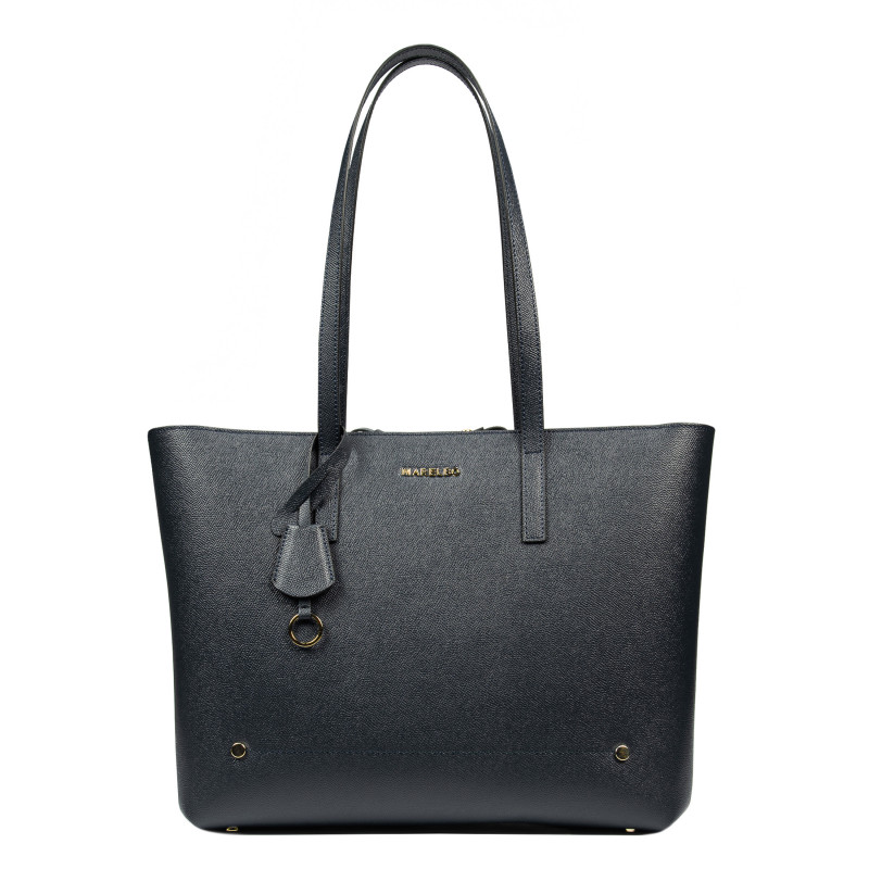 Women shoulder bag 034g indigo safiano