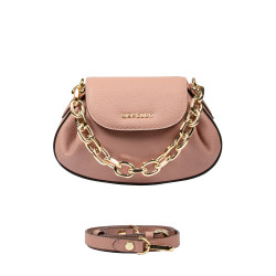 Women shoulder bag 027g poudre rose