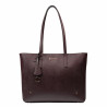 Women shoulder bag 034g burgundy safiano