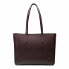 Women shoulder bag 034g burgundy safiano