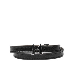 Women belt 42-1mc nappatent black